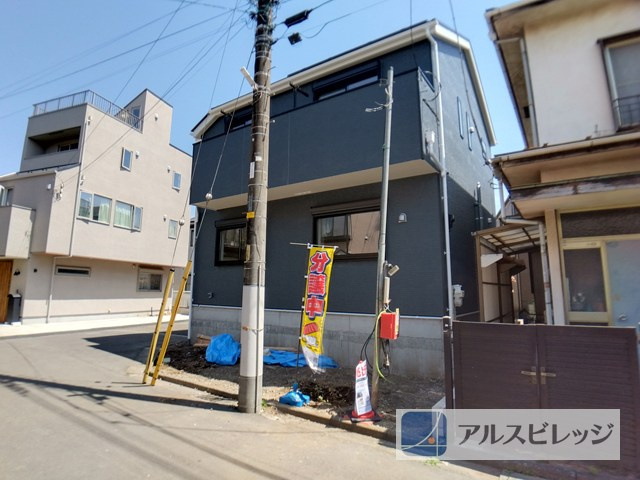 新築/立川市砂川町２丁目の前面道路含む現地写真|外観