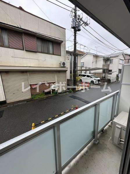 ヴィラ船橋のバルコニー