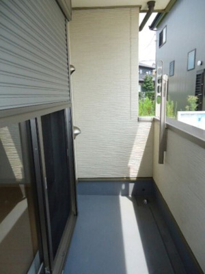 【バルコニー】 | メゾン・リュミエールⅠ | バルコニーがあります