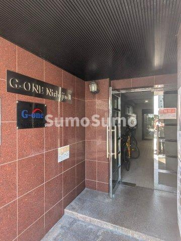 G-ONE西新Ⅱのエントランス