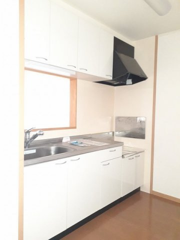 ハーモニーコートＢのキッチン|使いやすいキッチンです