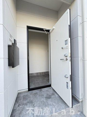 グランシティ富合Ⅱの玄関|※同一建物別号室のお写真です。