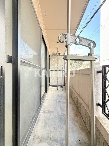 シャンテ２１のバルコニー