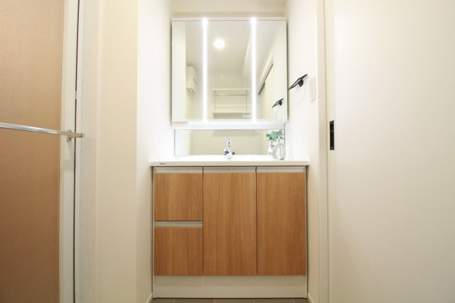 エスポアクレメント安城桜町南棟の独立洗面台