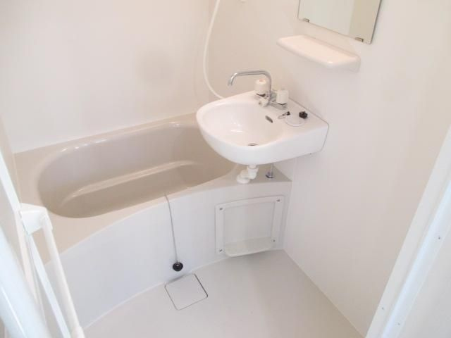 サンパル東伏見の浴室