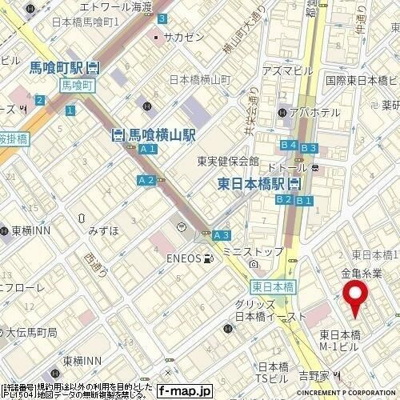 【地図】 | スカイコートヴァンテアン東日本橋