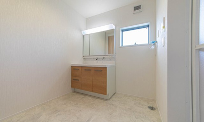 【洗面所】 | 茅ヶ崎市小和田1丁目 新築戸建 全2棟