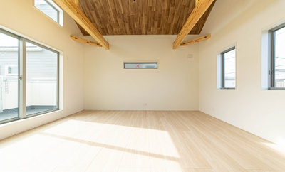 【居間・リビング】 | 茅ヶ崎市小和田1丁目 新築戸建 全2棟