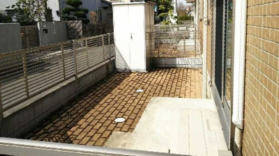 【庭】 | ディアコート駒生 Ａ | 庭（専用庭）