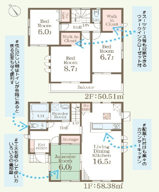 下野市烏ヶ森2丁目　新築戸建1