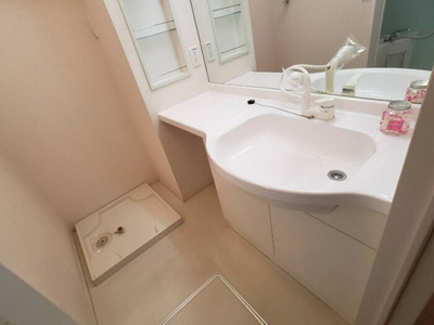 【洗面所】 | スパローハウス弐番舘 Ｂ | カウンター洗面台