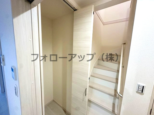 岸和田上町３期2号棟の収納|たっぷりとした収納スペースです