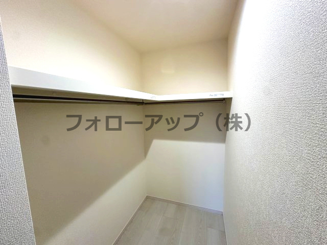 岸和田上町３期2号棟の収納|大きなものも収納できそうです