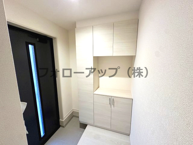 岸和田上町３期2号棟の玄関|毎日通る玄関はこちらです