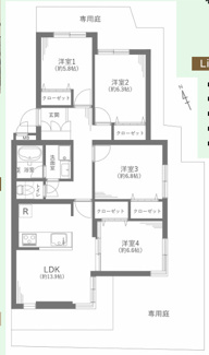  | お庭のある暮らし【ルミエール八事】✨️仲介手数料無料✨️表山小学校・御幸山中学校
