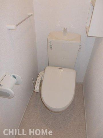 プレジールのトイレ|当社、チルホームのHPもご覧ください(^^)/物件情報多数♪