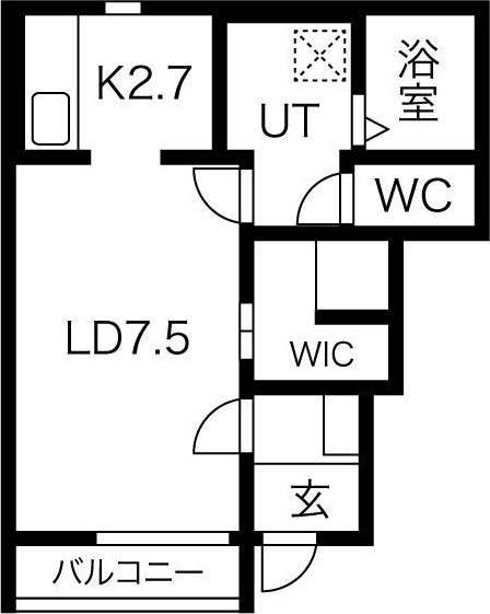 ブランシェ本館の間取り