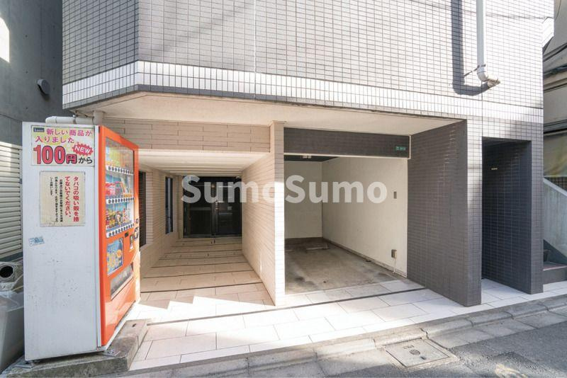 Le-lion MEGURO Ⅰのエントランス|ゆとりのあるエントランスです