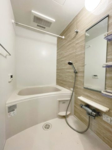 パークサイド宝塚の浴室|日々の疲れを癒すお風呂付です