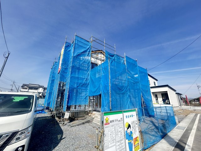新築　高崎市金古町 全11区画　9号棟の外観|現地写真　2026年4月完成予定！類似物件のご内覧等、お気軽にお問合せください♪　							
　							
