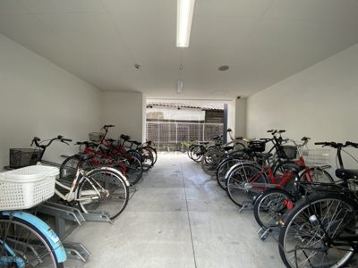 【その他共用部分】 | エルミタージュ難波南V | エルミタージュ難波南V　駐輪場