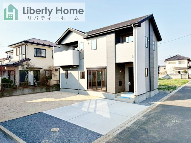 取手市戸頭17期　新築戸建　1号棟の外観|ご予約をいただければ、『平日の空いた時間』『周辺物件まとめて見たい』『1件だけ見たい』ももちろん可能です♪
お気軽にお問合せください♪