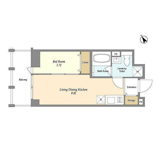 【間取り】 | The Grand Terrace Wakabayashi