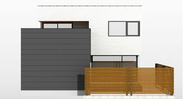 仮）大針３丁目貸家Ｃの外観