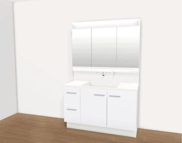 仮）大針３丁目貸家Ｃの洗面所