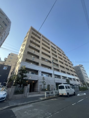 Lasante広尾の外観|外観は落ち着いています