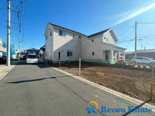 売地　高座郡寒川町一之宮1丁目の前面道路含む現地写真