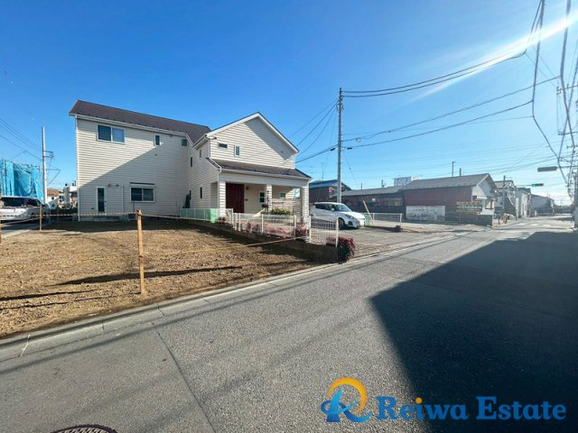 売地　高座郡寒川町一之宮1丁目の前面道路含む現地写真