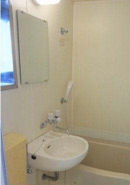 ローズアパート（Ｑ３８）の洗面所