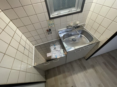 【キッチン】 | 長井ハイツ淡路 | キッチンでお料理をお楽しみください