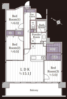 【間取り】 | エル・スタージュ | エル・スタージュ
