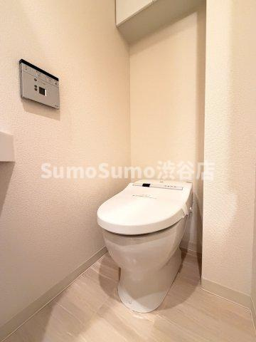 MFPR代々木タワーのトイレ|ゆったりとした空間のトイレです