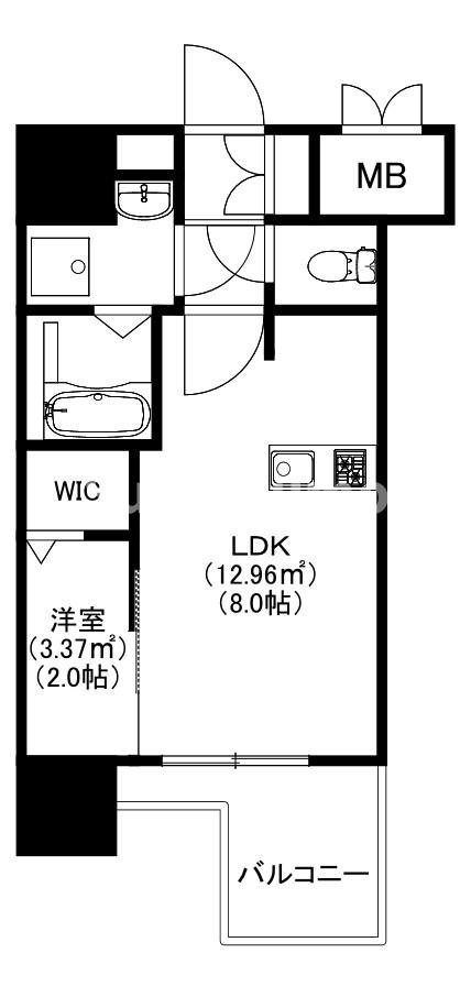 MODERN PALAZZO 博多デュオグランデWestの間取り