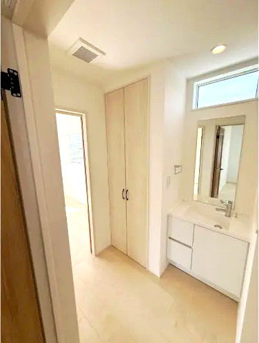 佐伯区八幡東２丁目　№35857の独立洗面台|2階　洗面台付き