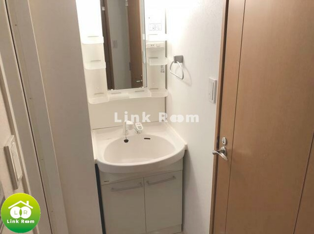 ライツェント石島の洗面所