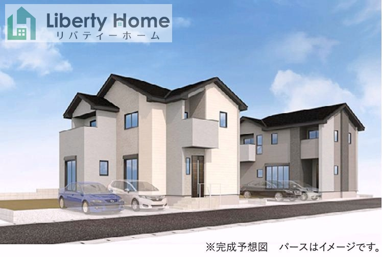 取手市戸頭17期　新築戸建　2号棟の完成予想図|ご予約をいただければ、『平日の空いた時間』『周辺物件まとめて見たい』『1件だけ見たい』ももちろん可能です♪
お気軽にお問合せください♪