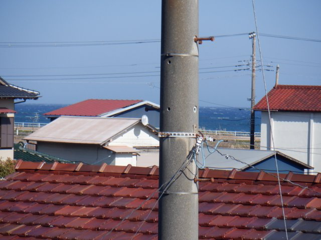 白間津の展望|2階より海望む