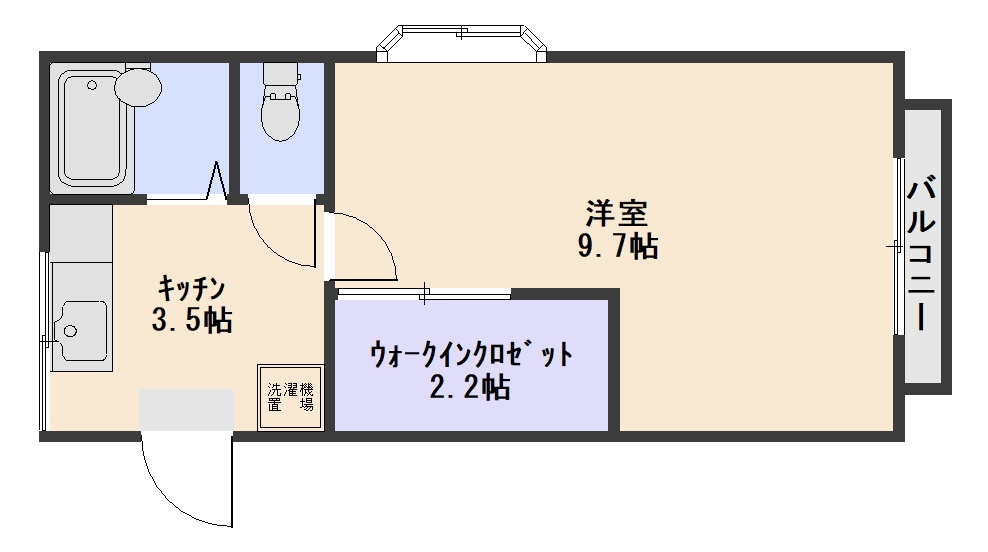 ヴィラ高島の間取り