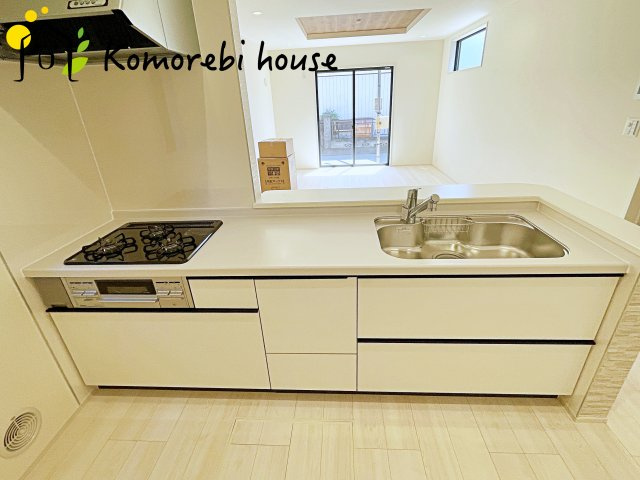 北本市西高尾　新築一戸建て　リーブルガーデン　01のキッチン|26.5.30　撮影済み