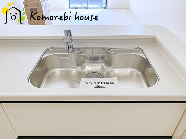 北本市西高尾　新築一戸建て　リーブルガーデン　01のキッチン|26.5.30　撮影済み