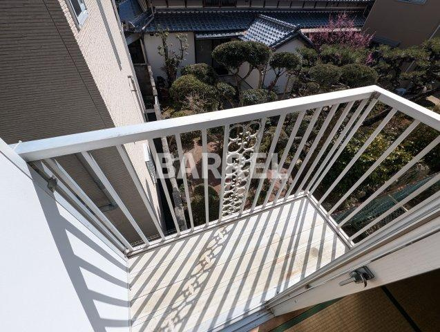第2三賀ハウスのバルコニー