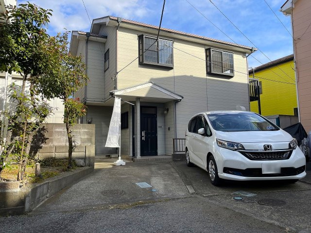 【外観】 | □■寒川町岡田 中古戸建■□ | 寒川駅まで徒歩11分！閑静な住宅地に建つ3LDKリフォーム住宅です！