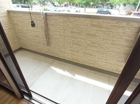 プリフォンドのバルコニー