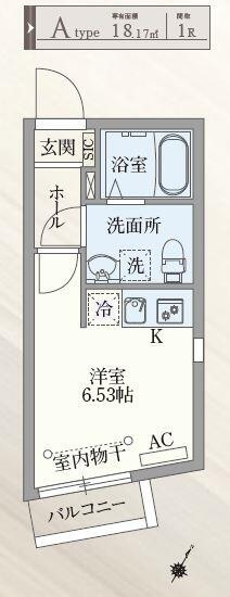 PASEO目黒Ⅱの間取り