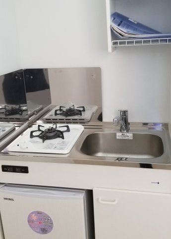 ハーモニーテラス中央のキッチン