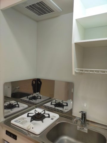 ハーモニーテラス中央のキッチン